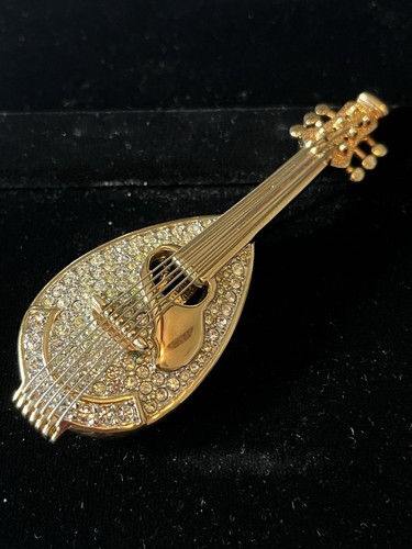 Rara spilla mandolino liuto
